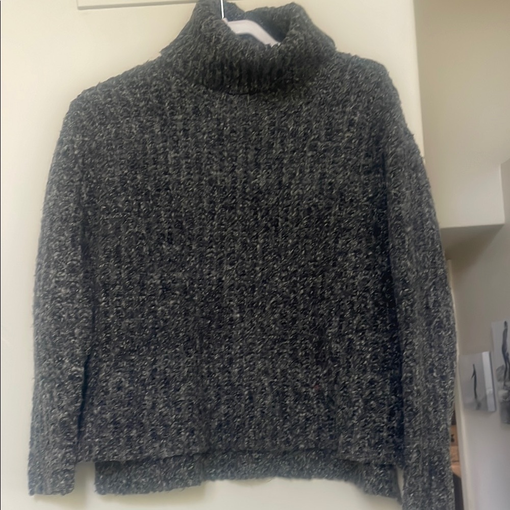 Andrea Jovine, Cozy Gray Turtleneck Sweater